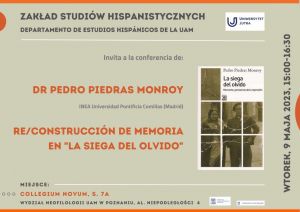 Wykład RE/CONSTRUCCIÓN DE LA MEMORIA EN 