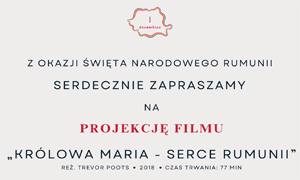 Film z okazji Święta Narodowego Rumunii - 1 grudnia 2023
